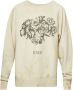 SAINT MXXXXXX Sweater met rozenprint Beige - Thumbnail 1