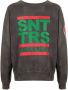 SAINT MXXXXXX Sweater met logoprint Grijs - Thumbnail 1