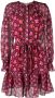 Saloni Mini-jurk met bloemenprint Rood - Thumbnail 1
