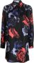 Ferragamo Blouse met bloemenprint Zwart - Thumbnail 1