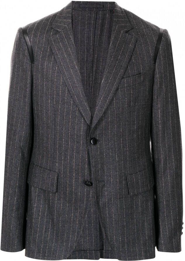 Ferragamo Colbert met leren afwerking Grijs