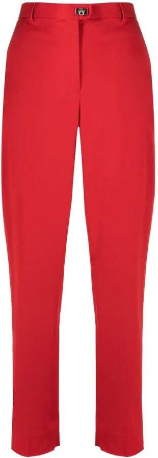 Ferragamo Cropped pantalon Rood