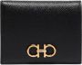 Ferragamo Gancini portemonnee Zwart - Thumbnail 1