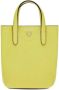Ferragamo Gancini schoudertas met logo Geel - Thumbnail 1