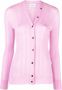 Ferragamo Gebreid vest Roze - Thumbnail 1