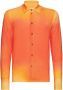 Ferragamo Overhemd met kleurverloop Oranje - Thumbnail 1
