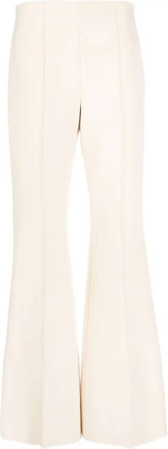 Ferragamo High waist broek Beige