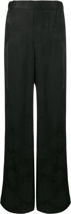Ferragamo High waist broek Zwart