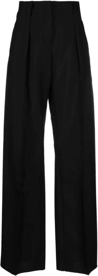 Ferragamo Broek met wijde pijpen Zwart