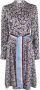 Ferragamo Jurk met print Blauw - Thumbnail 1