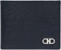 Ferragamo Leren portemonnee Blauw - Thumbnail 1