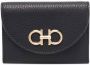 Ferragamo Pasjeshouder met logoplakkaat Zwart - Thumbnail 1