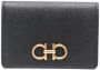 Ferragamo Portemonnee met logoplakkaat Zwart - Thumbnail 1
