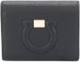 Ferragamo Portemonnee met print Zwart - Thumbnail 1