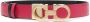 Ferragamo Riem met Gancini gesp Roze - Thumbnail 1