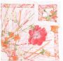 Ferragamo Sjaal met bloemenprint Wit - Thumbnail 1