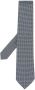 Ferragamo Sjaal met monogram Blauw - Thumbnail 1