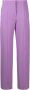 Ferragamo Straight broek Paars - Thumbnail 1