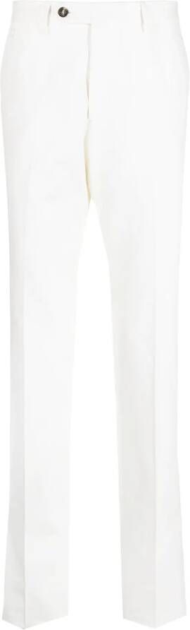 Ferragamo Straight pantalon Wit