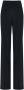 Ferragamo Straight plooibroek Zwart - Thumbnail 1