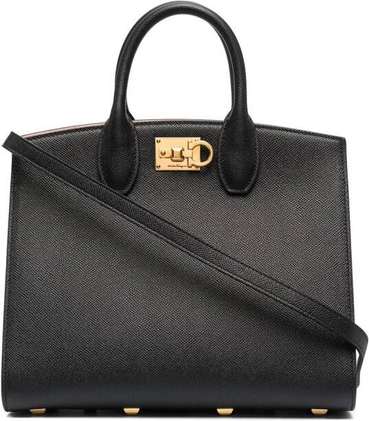 Ferragamo Studio kleine tas Zwart