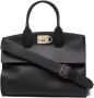 Ferragamo The Studio Soft shopper Zwart - Thumbnail 1