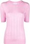 Ferragamo Top met Gancini patroon Roze - Thumbnail 1