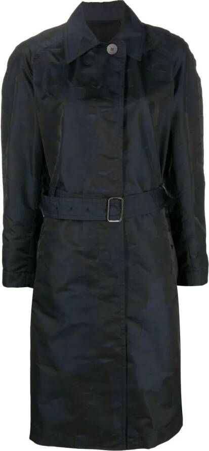Ferragamo Trenchcoat met ceintuur Blauw