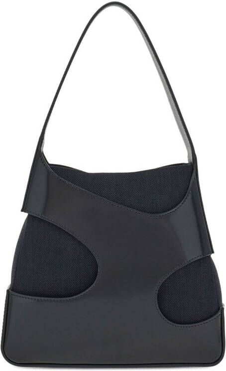 Ferragamo Canvas schoudertas Zwart