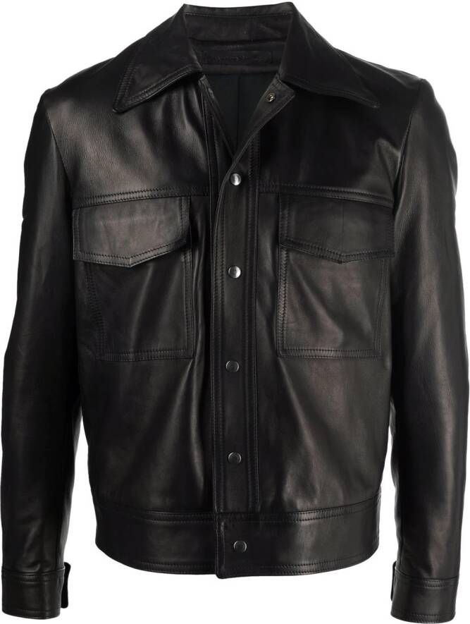 Salvatore Santoro Leren jack Zwart