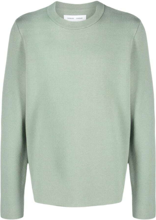 Samsøe Comfortabele Heren Sweatshirt Green Heren