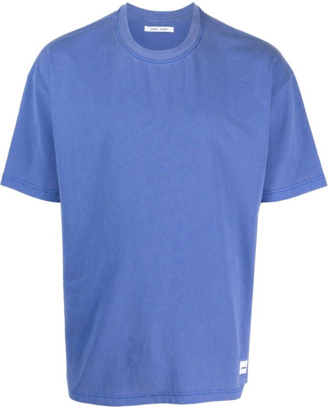 Samsøe Samsøe T-shirts Blauw