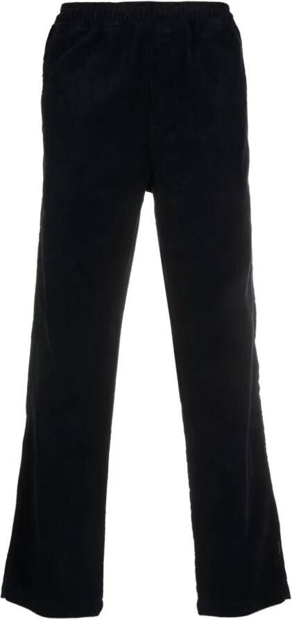 Samsøe Jabari X Corduroy Broek Blauw Heren