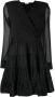 SANDRO Gelaagde jurk Zwart - Thumbnail 1