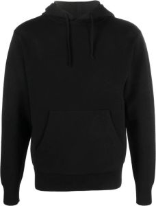 SANDRO Jersey hoodie Zwart