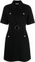 SANDRO Mini-jurk met ceintuur Zwart - Thumbnail 1