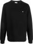 SANDRO Sweater met ronde hals Zwart - Thumbnail 1
