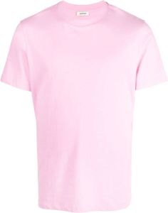 SANDRO T-shirt met geborduurd logo Roze