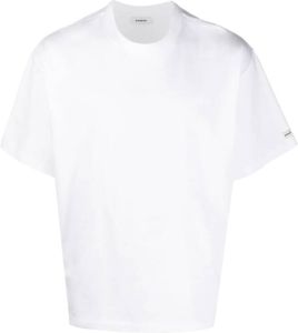 SANDRO T-shirt met logopatch Wit