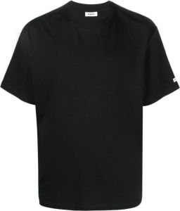 SANDRO T-shirt met logopatch Zwart
