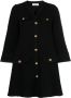 SANDRO Tweed mini-jurk Zwart - Thumbnail 1