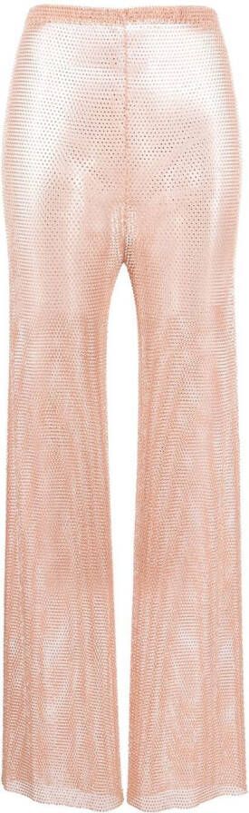 Santa Brands Broek verfraaid met stras Roze