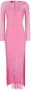 Santa Brands Maxi-jurk verfraaid met strass Roze - Thumbnail 1