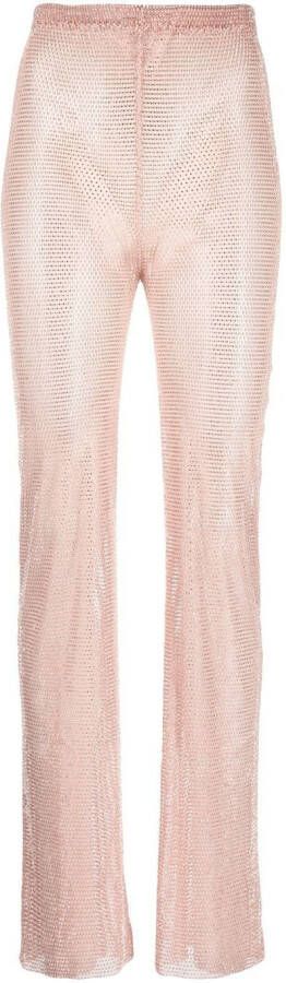 Santa Brands Straight broek Roze