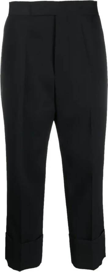 SAPIO Cropped broek Zwart