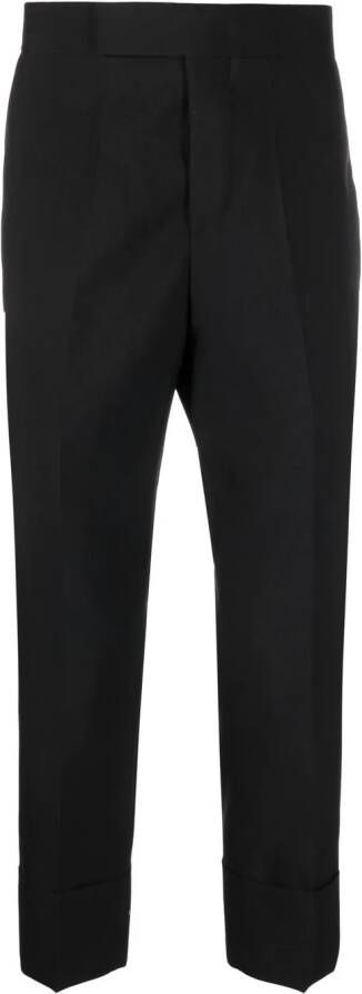 SAPIO Cropped pantalon Zwart