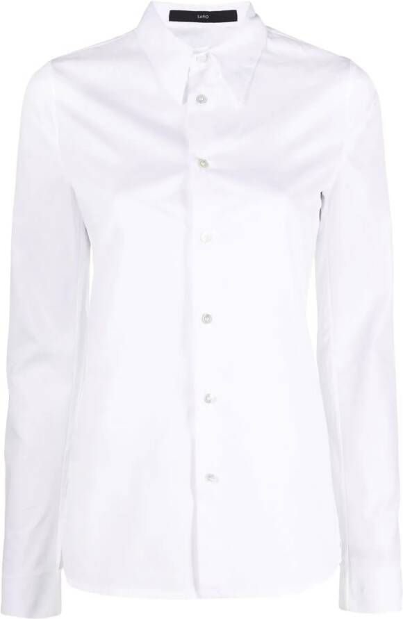 SAPIO Katoenen blouse Wit