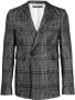 SAPIO Geruite blazer Zwart - Thumbnail 1