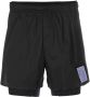 Satisfy TechSilk™ hardloopshorts Zwart - Thumbnail 1