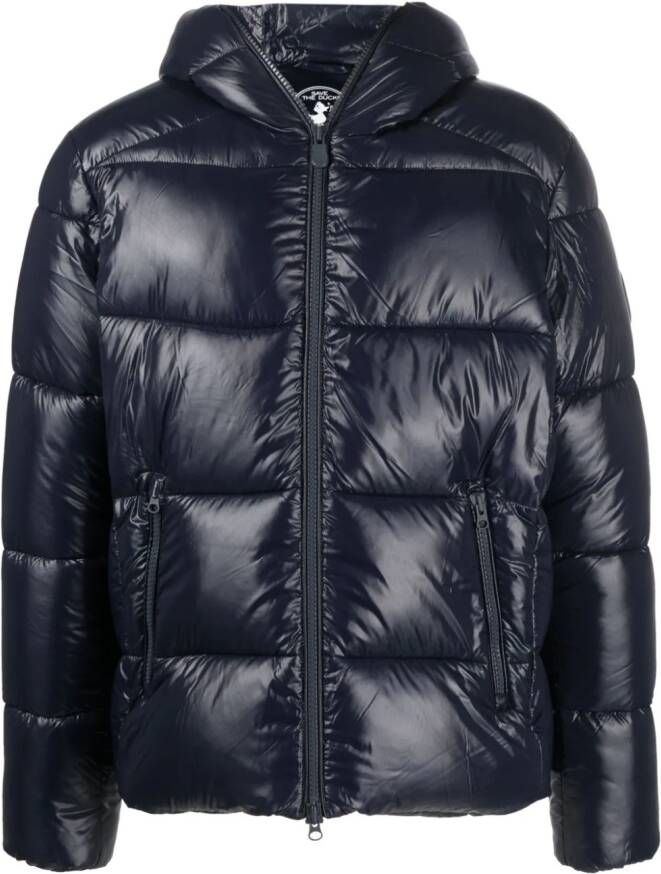 Save The Duck Gewatteerd donsjack Blauw